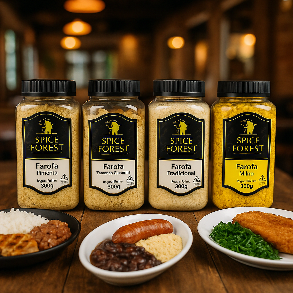 Farofa De Mandioca Com Pimenta - Premium Spice Forest