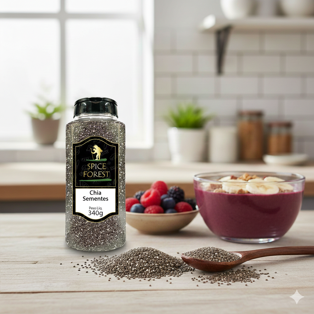Chia em Semente 340g - Spice Forest