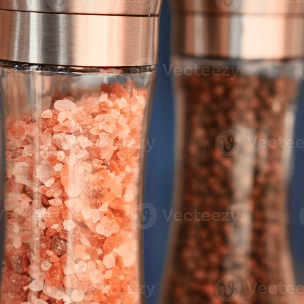 Moedor de Vidro com tampa em Inox com Tempero Sal Rosa do Himalaia Grosso 200g - Spice Forest