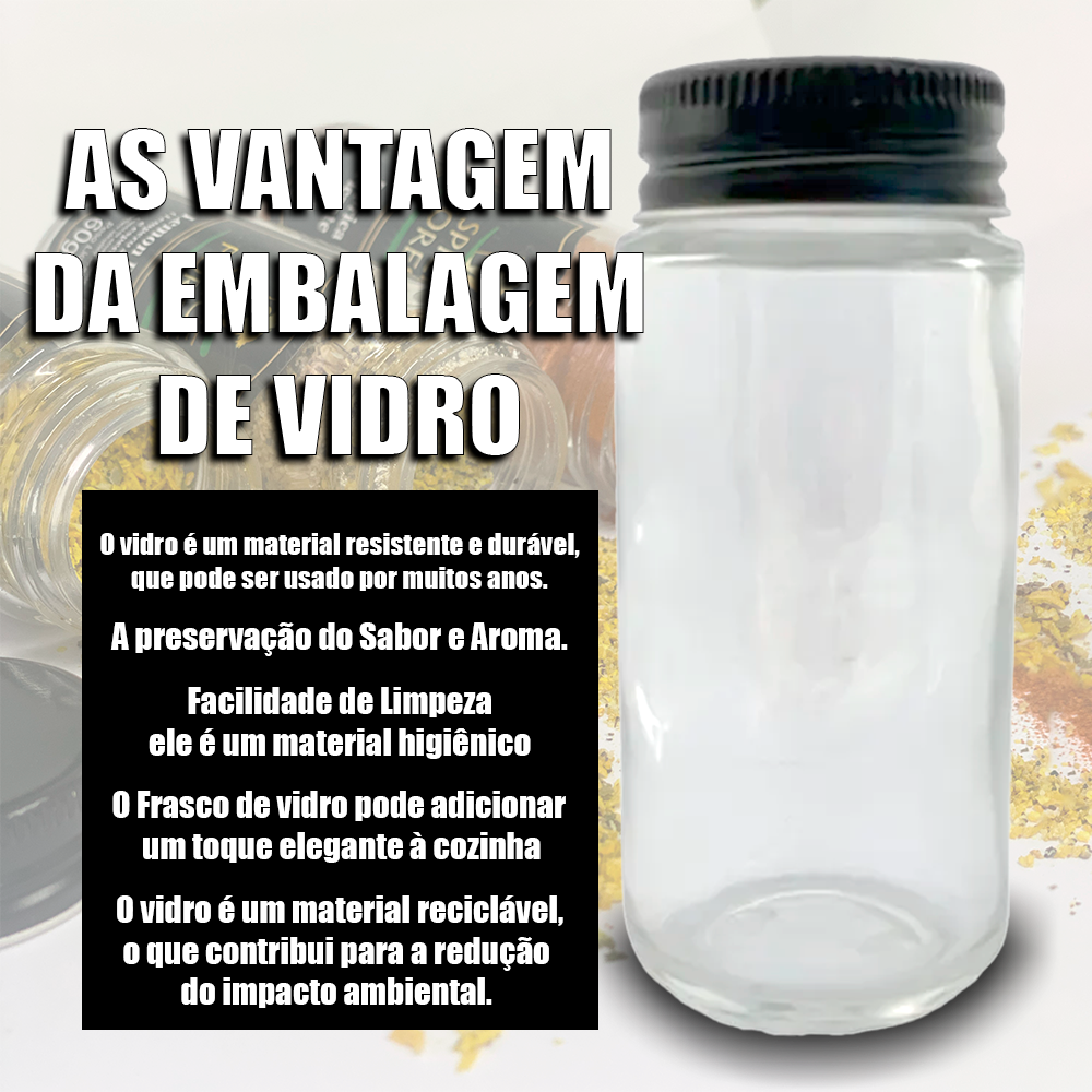  Kit 4 Temperos: Ervas Finas, Lemon Ervas, Mostarda E Quatre 