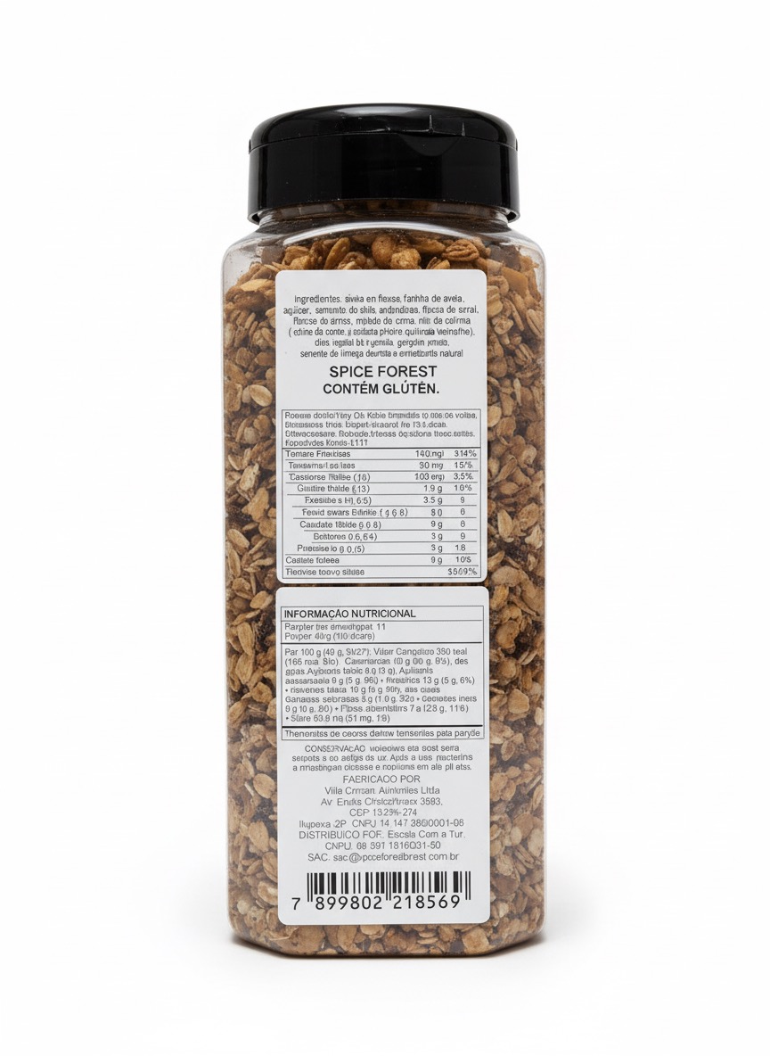 Granola Tradicional - Linha Premium Spice Forest