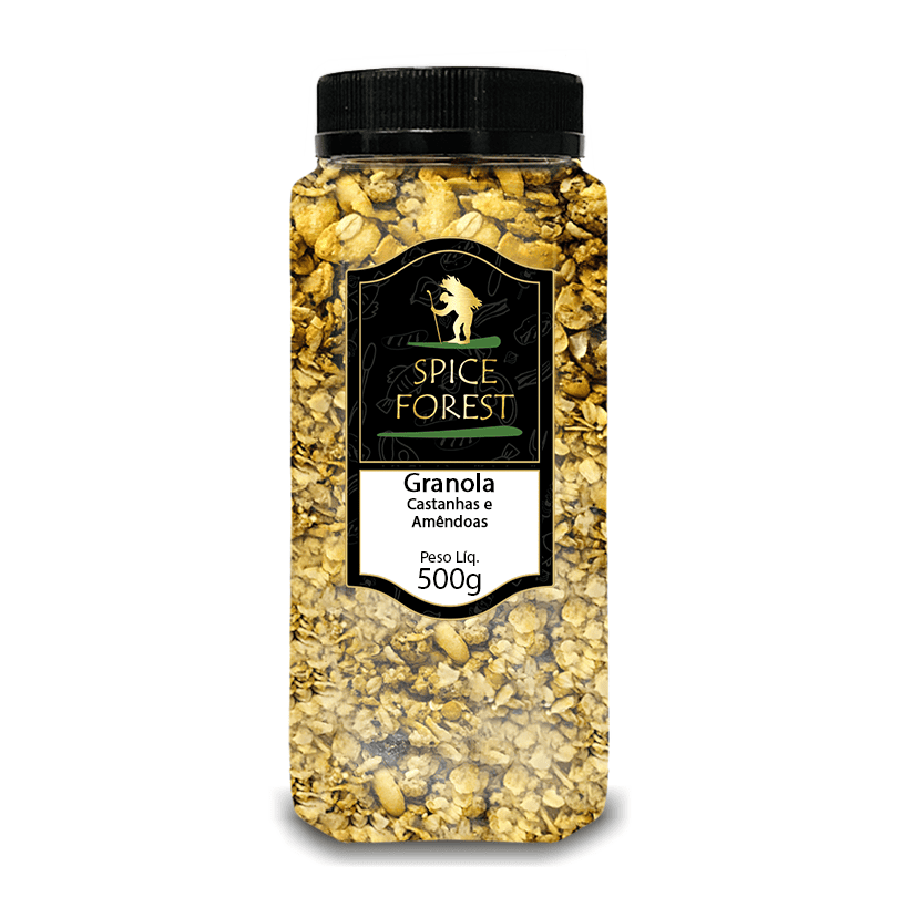 Granola, Castanhas e Amendôas 500g - Premium Spice Forest