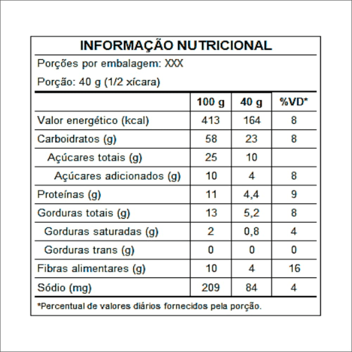 Granola Frutas e Sementes - Linha Premium Spice Forest