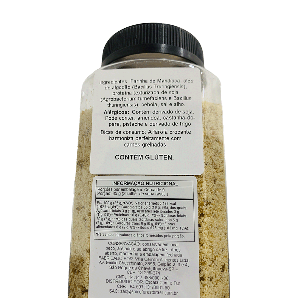 Farofa De Mandioca Tradicional Premium Spice Forest