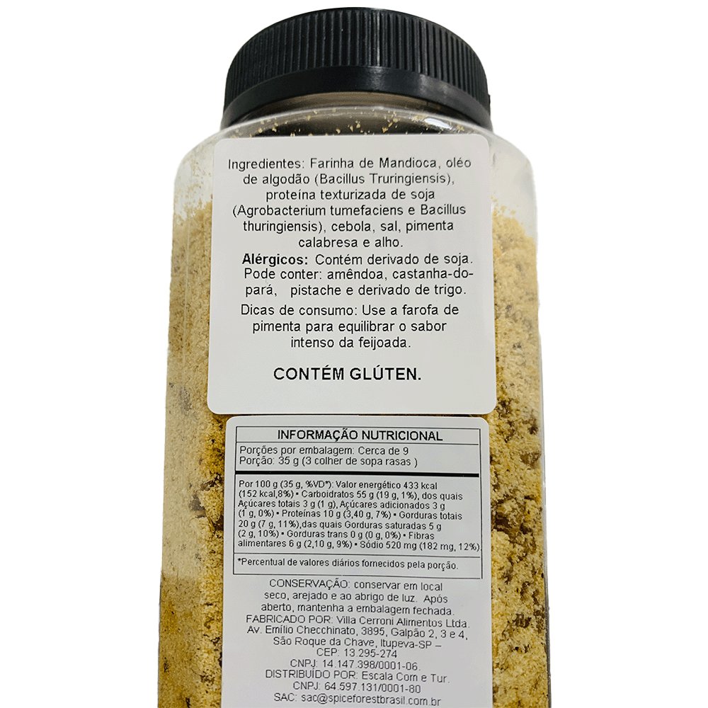 Farofa De Mandioca Com Pimenta - Premium Spice Forest