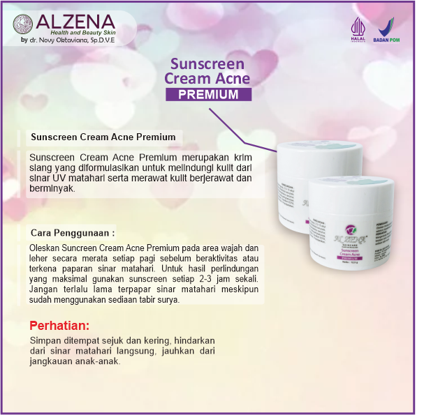Sunscreen Cream Acne Premium