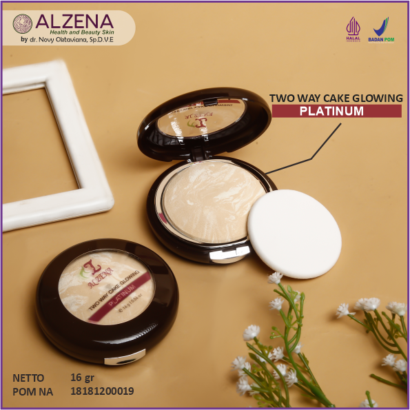 Two Way Cake Glowing Platinum