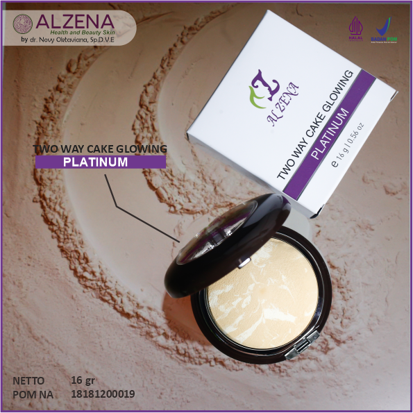 Two Way Cake Glowing Platinum