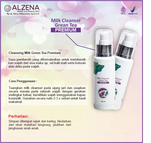 Milk Cleanser Green Tea Premium