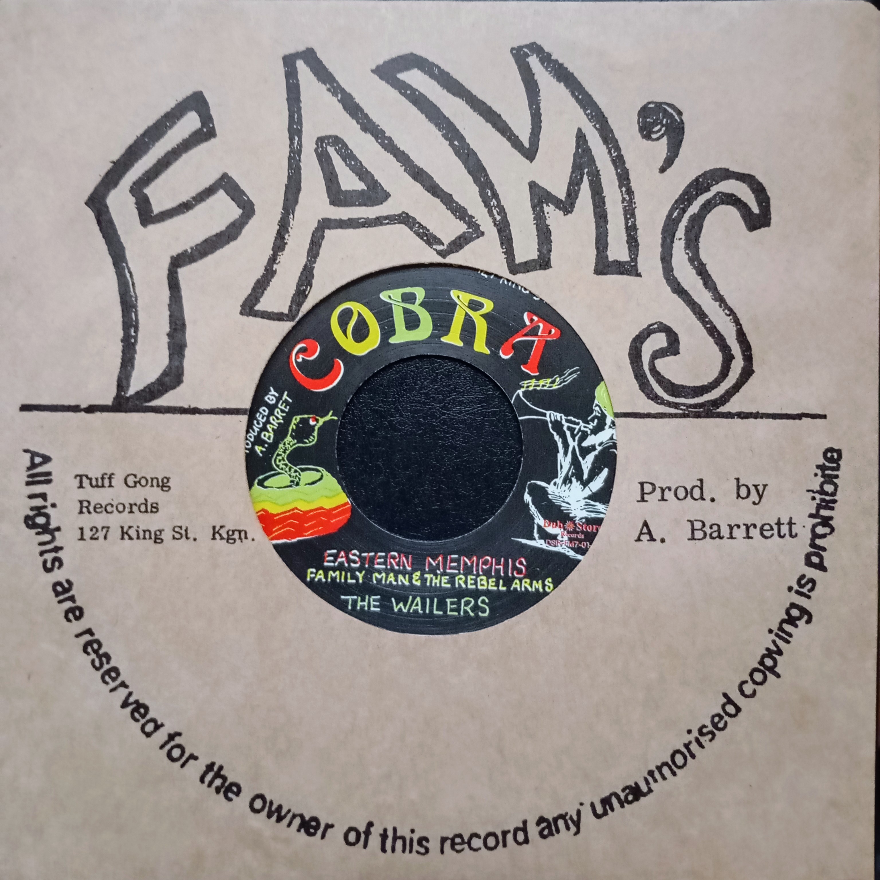 Family Man & The Rebel Arms, The Wailers - Eastern Memphis / The Wailers - Rebel Am I  Version 