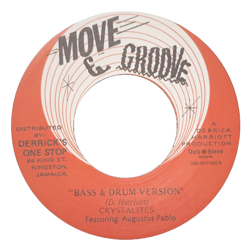  Dennis Brown - Silhouettes  / Augustus Pablo, Crystalites  -  Bass & Drum Version 