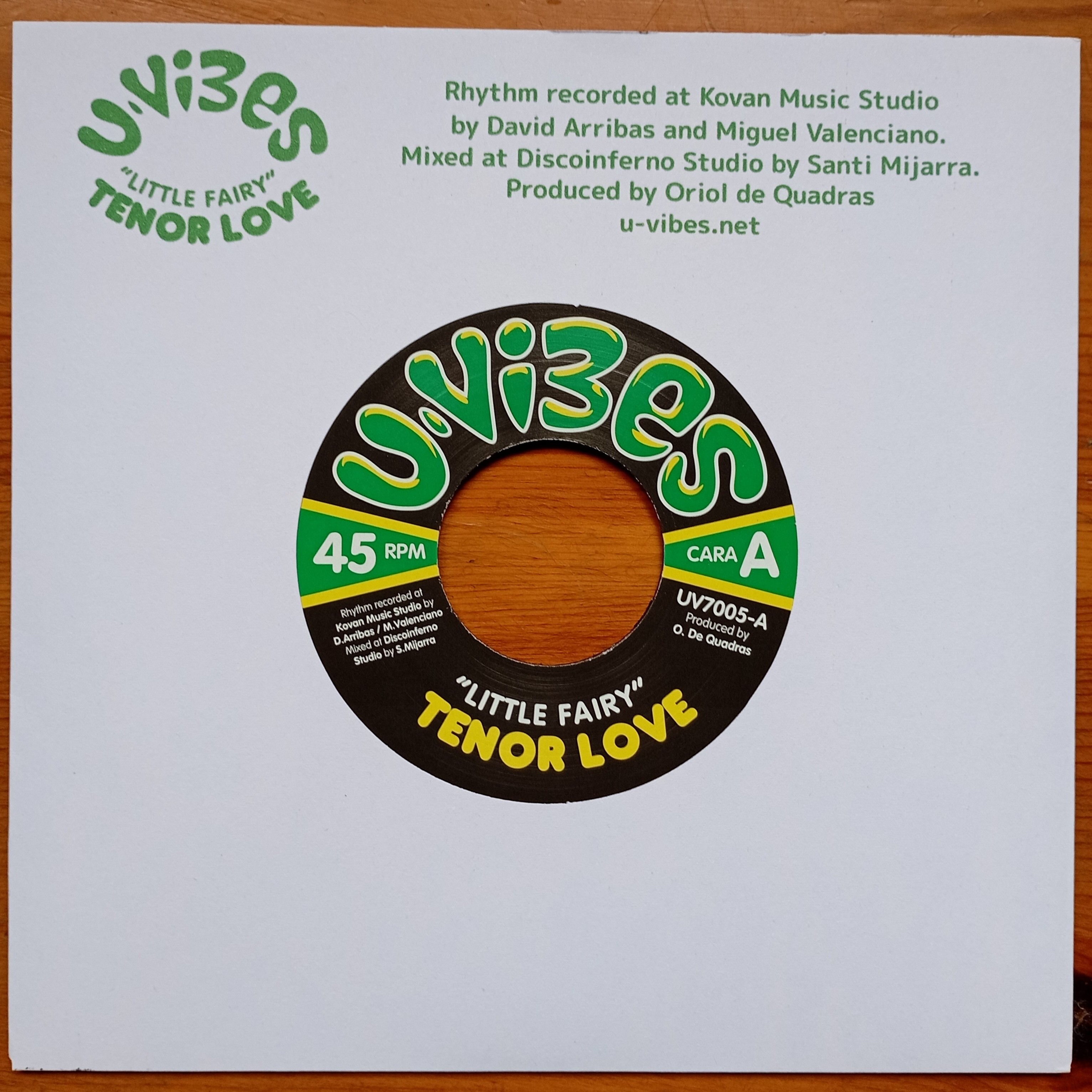 Tenor Love - Little Fairy / Puppa Shan - Little Dub