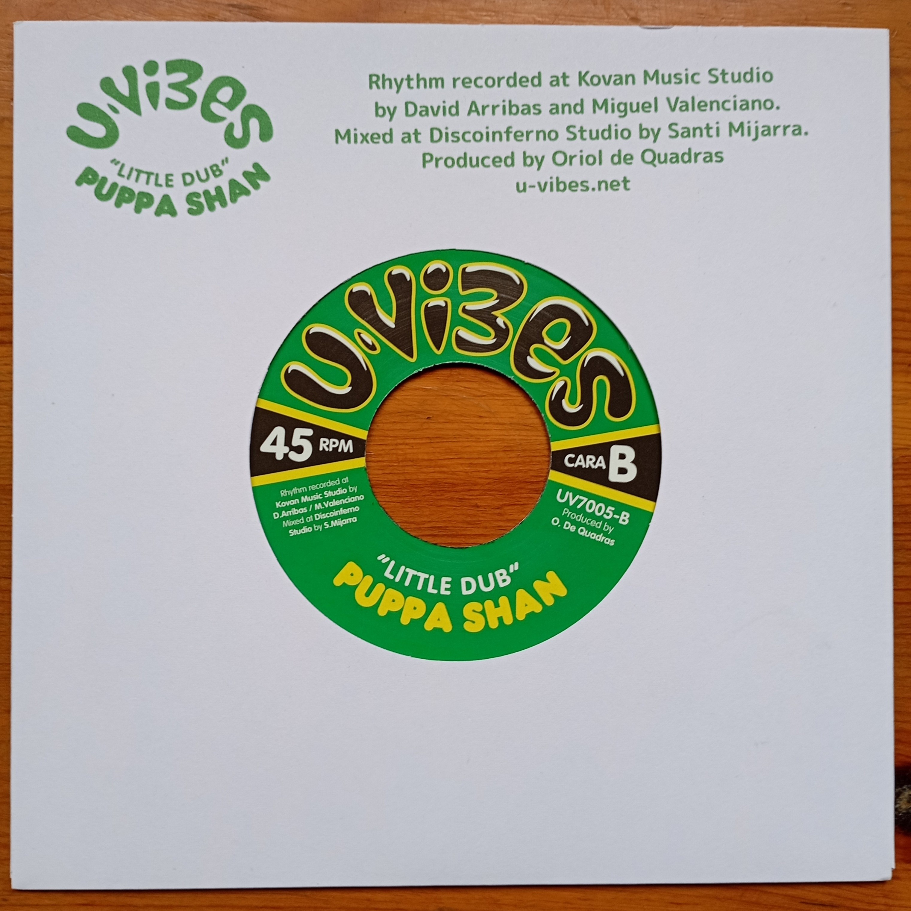 Tenor Love - Little Fairy / Puppa Shan - Little Dub