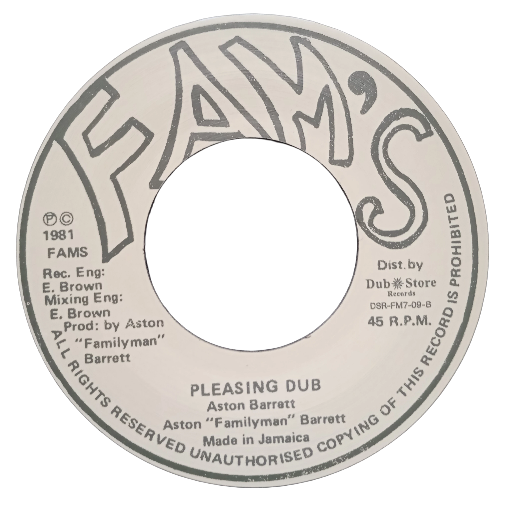 Aston "Family Man" Barrett – Well Pleased / Pleasing Dub