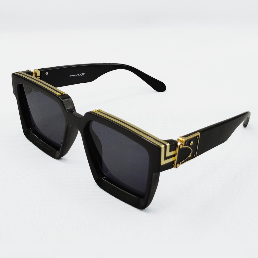 Fronxx Classic Matte Black Sunglasses - Model:A-3