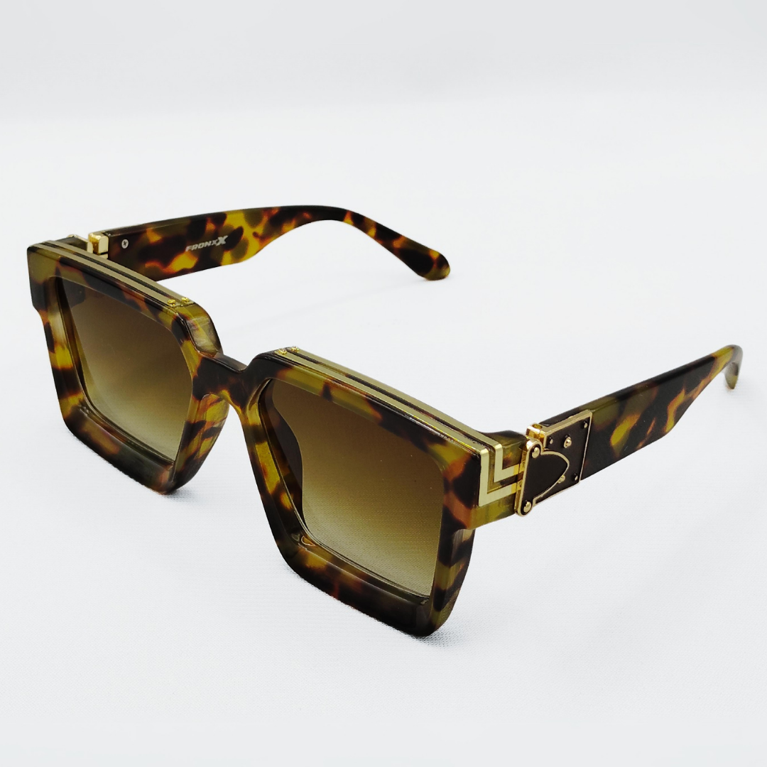 Fronxx Classic Cheetah Gold Sunglasses - Model: A-5