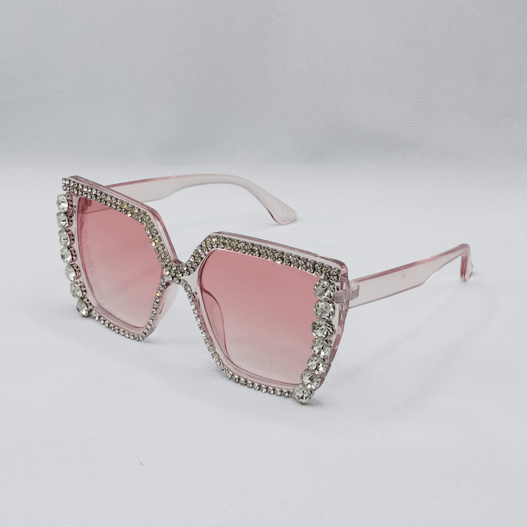 Fronxx Swarovski Crystal Pink Sunglasses - Model: B-1