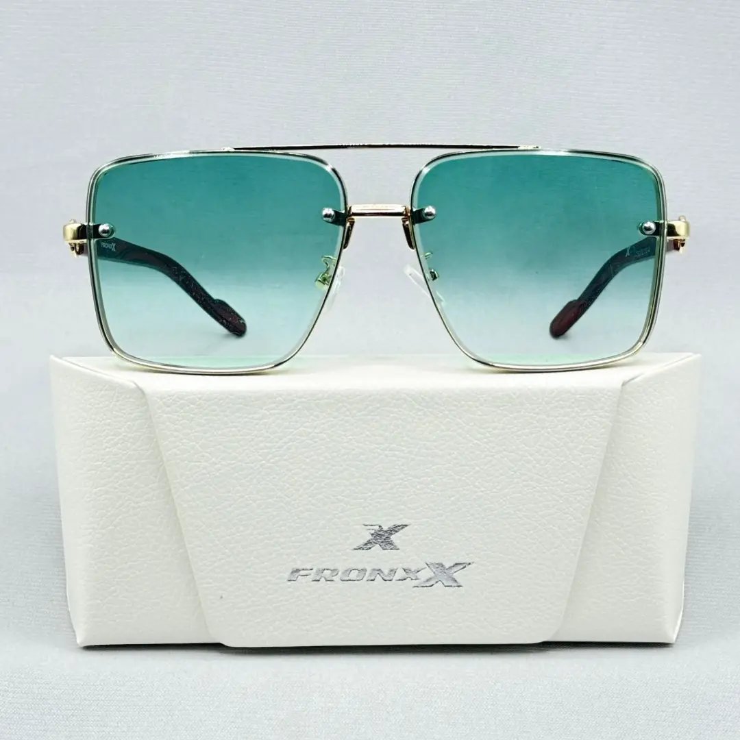 Fronxx sqaured Light Blue Sunglasses - Model: C-4