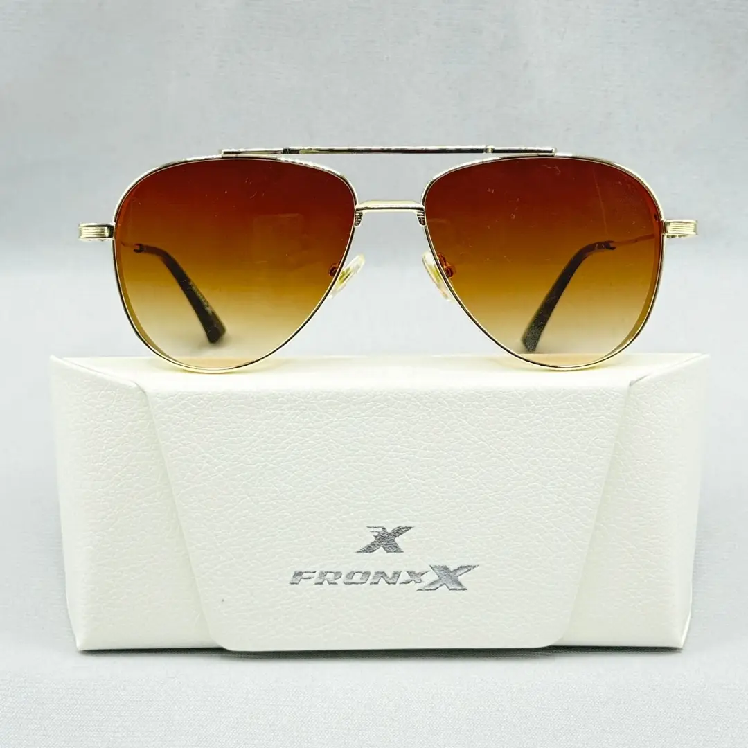Fronxx Sunset Brown Aviators - Model: C-5