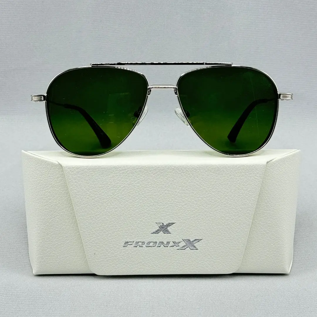 Fronxx Dark Green Aviators - Model: C-6