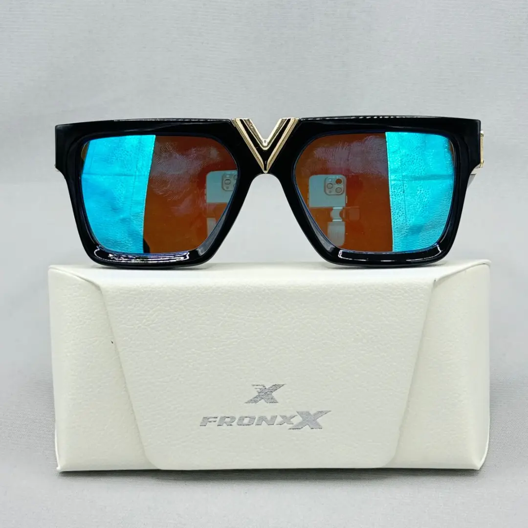 Fronxx Wayfare Blackish Gold Sunglasses - Model: F-1