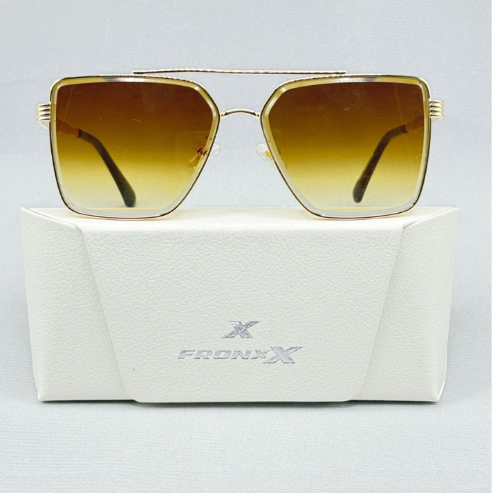 Fronxx Squared Brownish Metal - Model: G-5