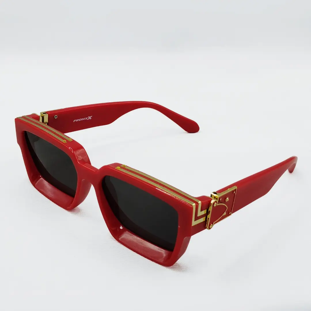 Fronxx Classic Red Gold Sunglasses - Model: A-1