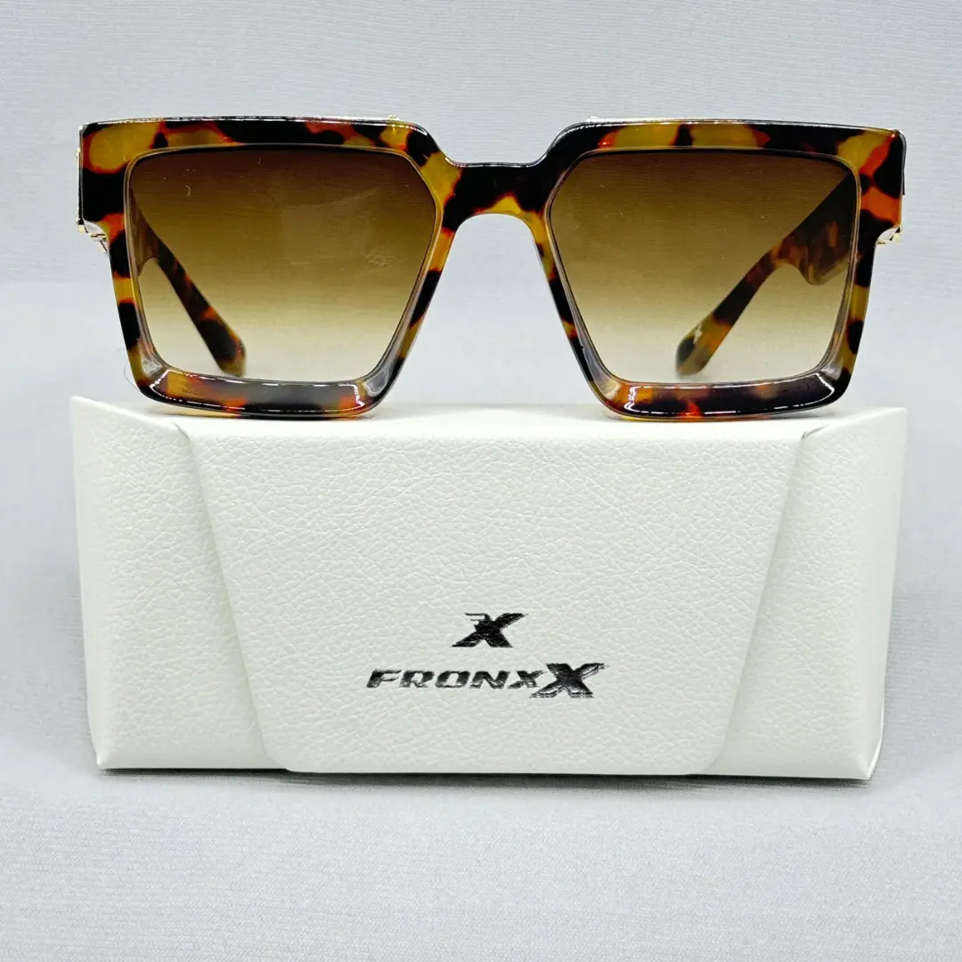 Fronxx Classic Cheetah Gold Sunglasses - Model: A-5
