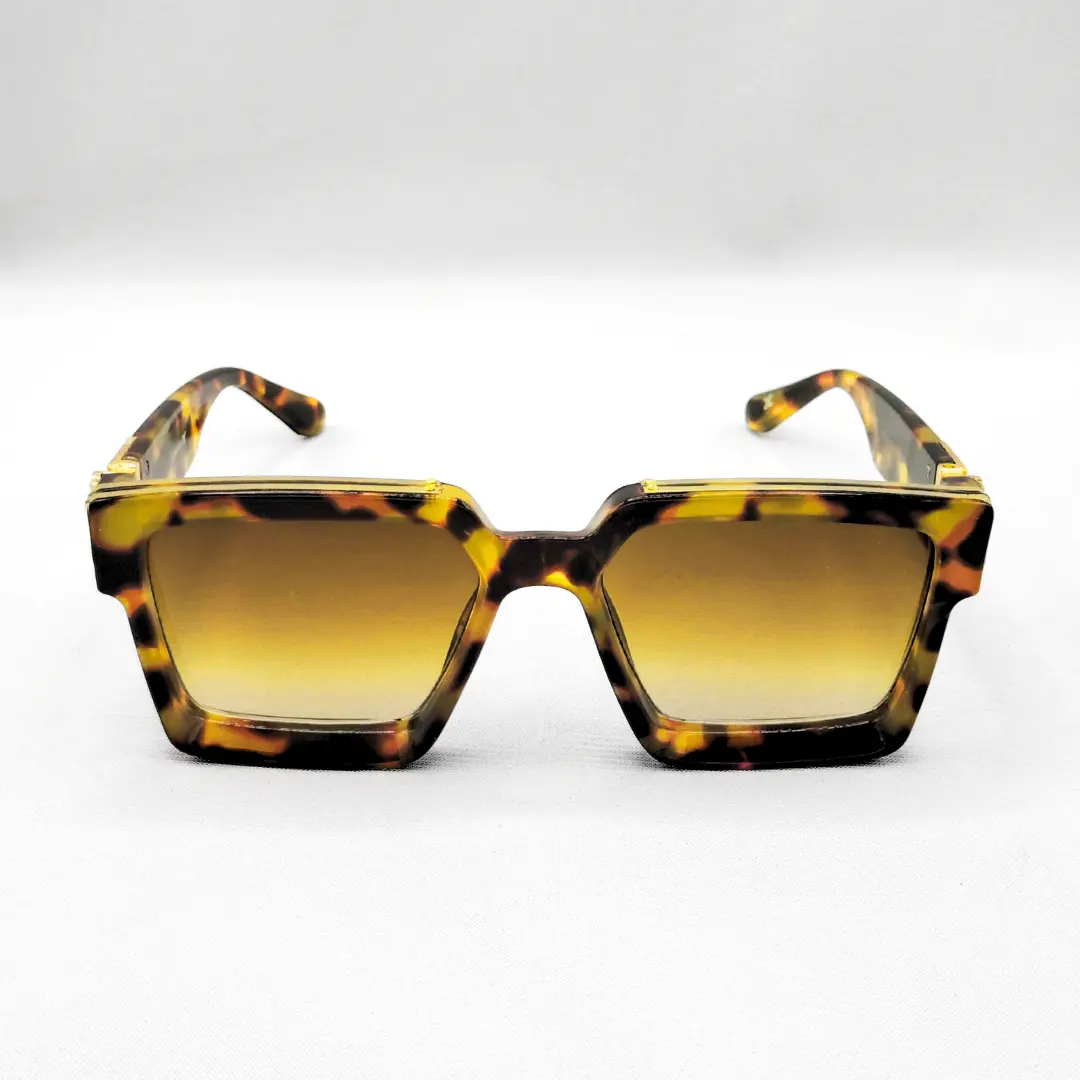 Fronxx Classic Cheetah Gold Sunglasses - Model: A-5