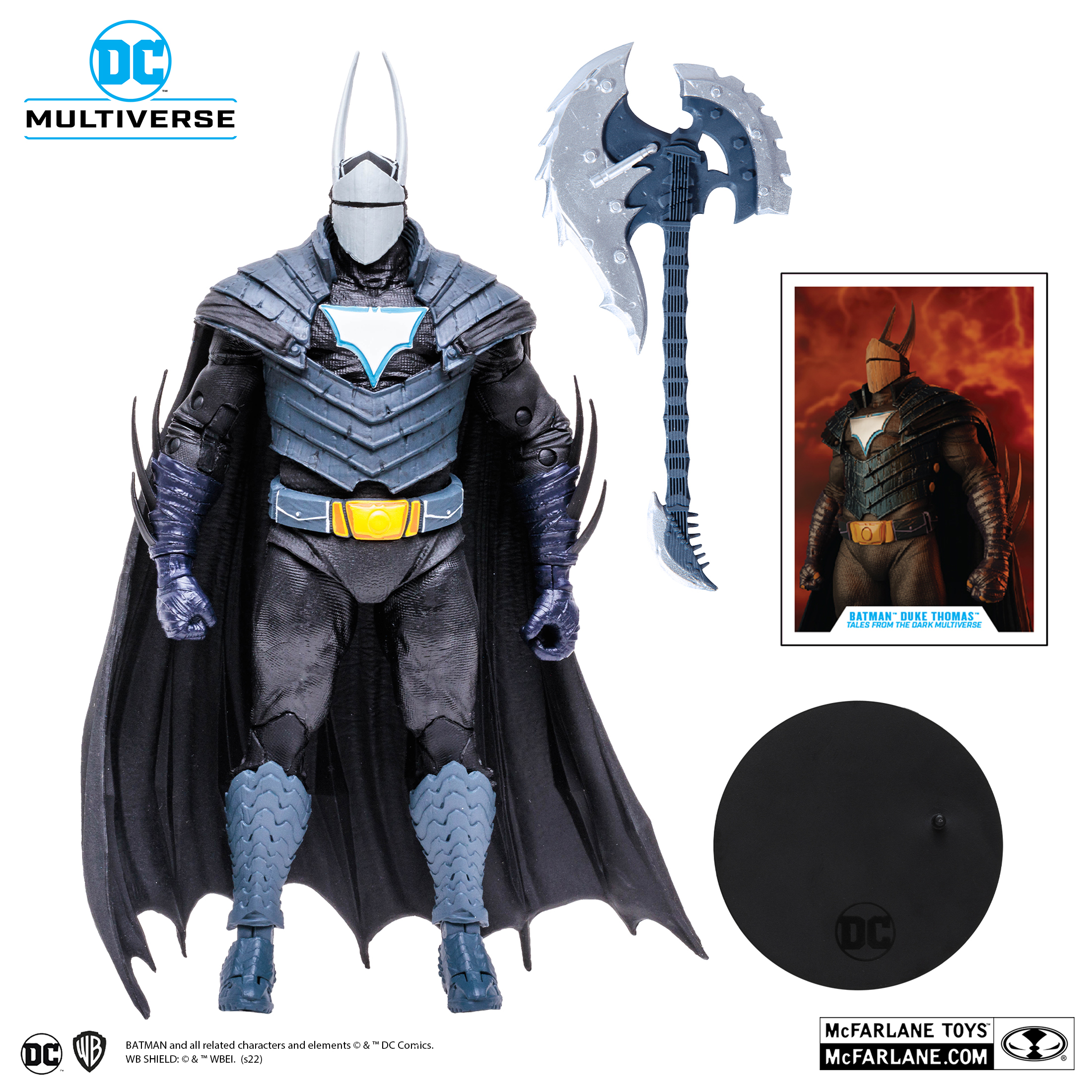 [In Stock] Tales From the Dark Multiverse DC Multiverse Batman (Duke Thomas) Action Figure