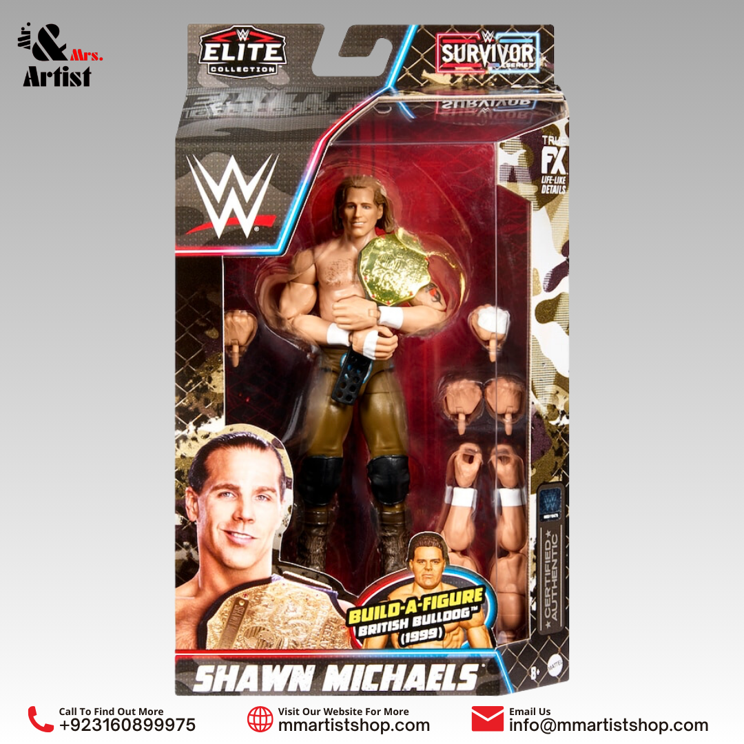 [In Stock] Shawn Michaels (Brown Tights) - WWE Elite Survivor Series 2023