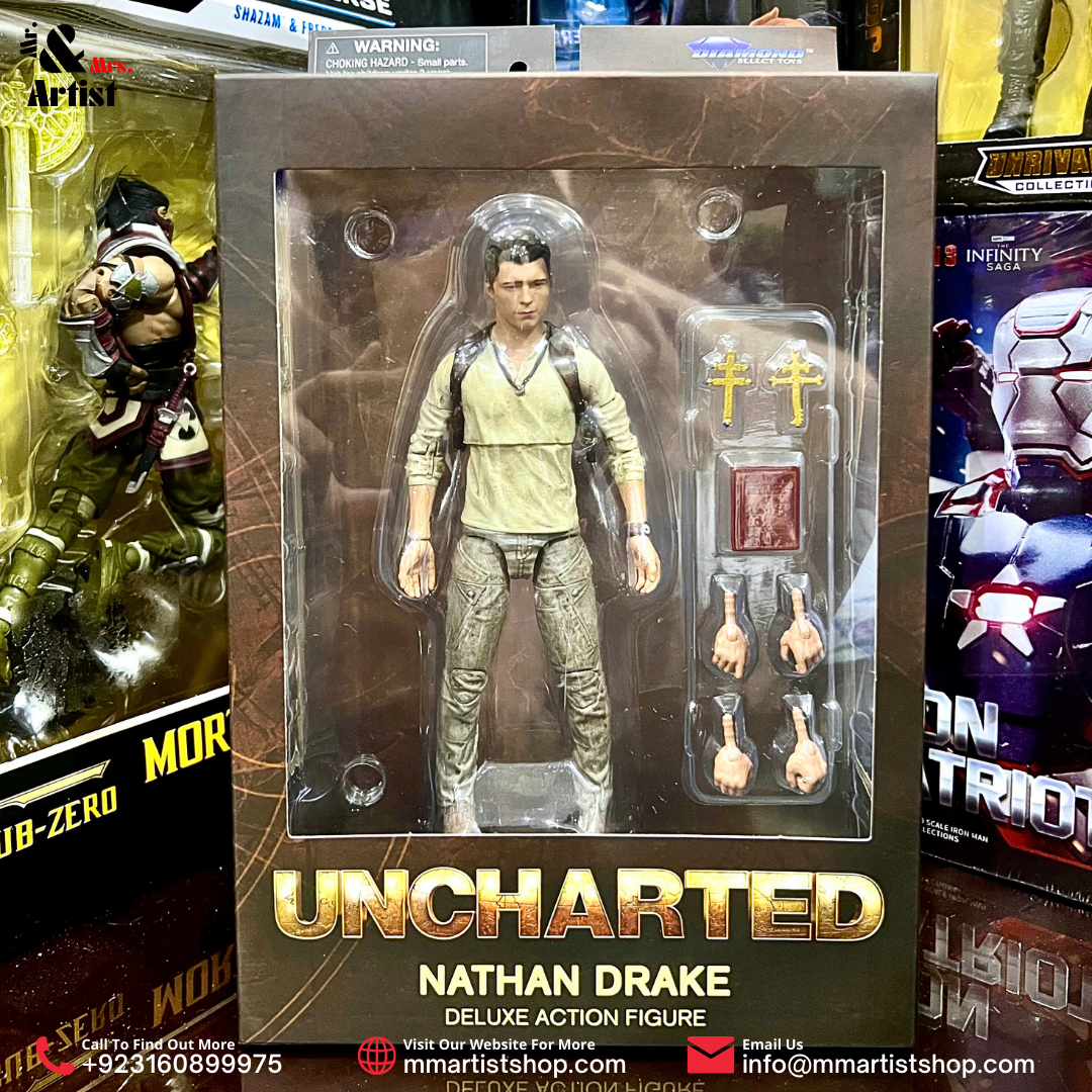 [In Stock] Uncharted Select Nathan Drake Deluxe Figure