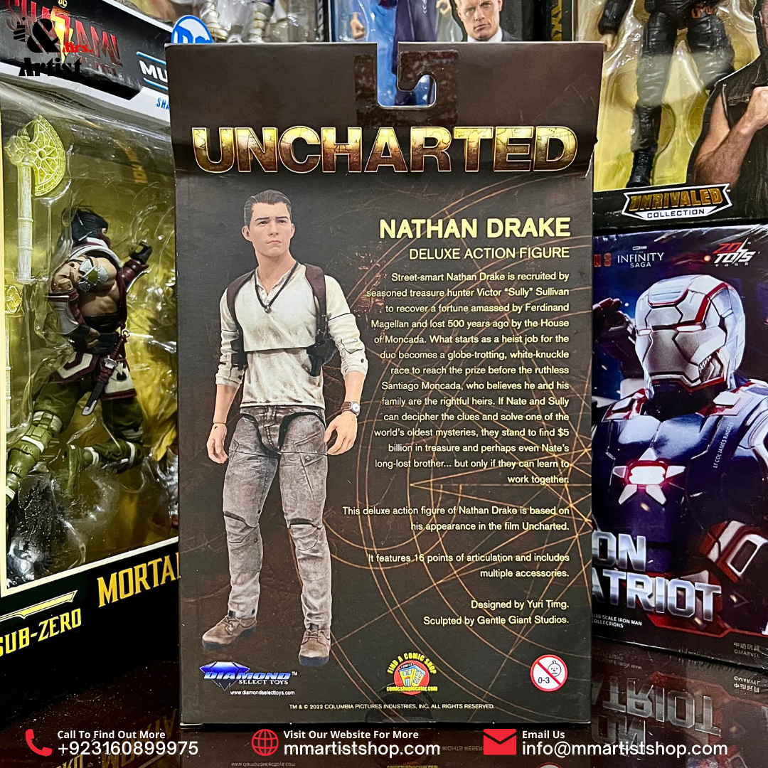 [In Stock] Uncharted Select Nathan Drake Deluxe Figure
