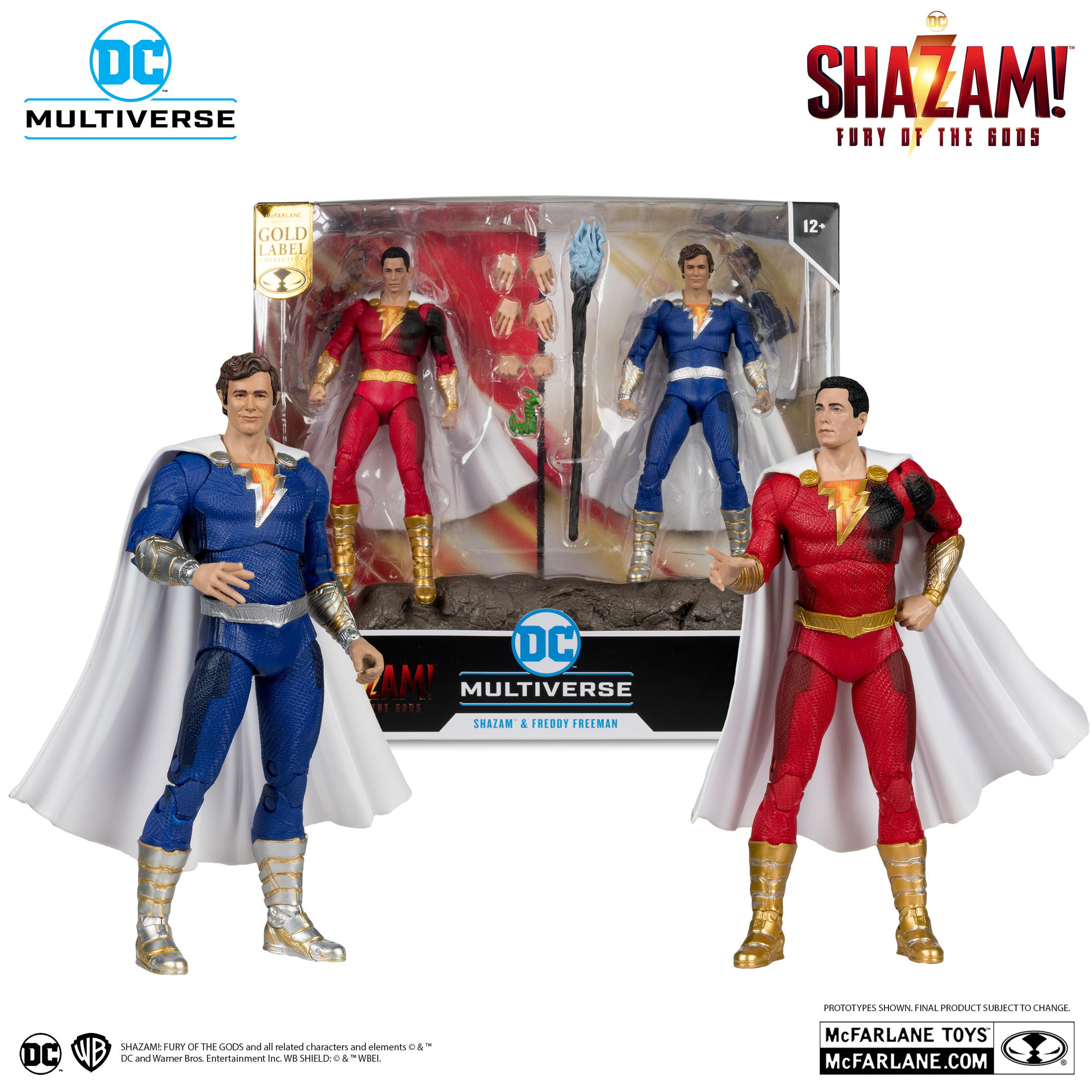 [In Stock] SHAZAM & FREDDY FREEMAN (GOLD LABEL)
