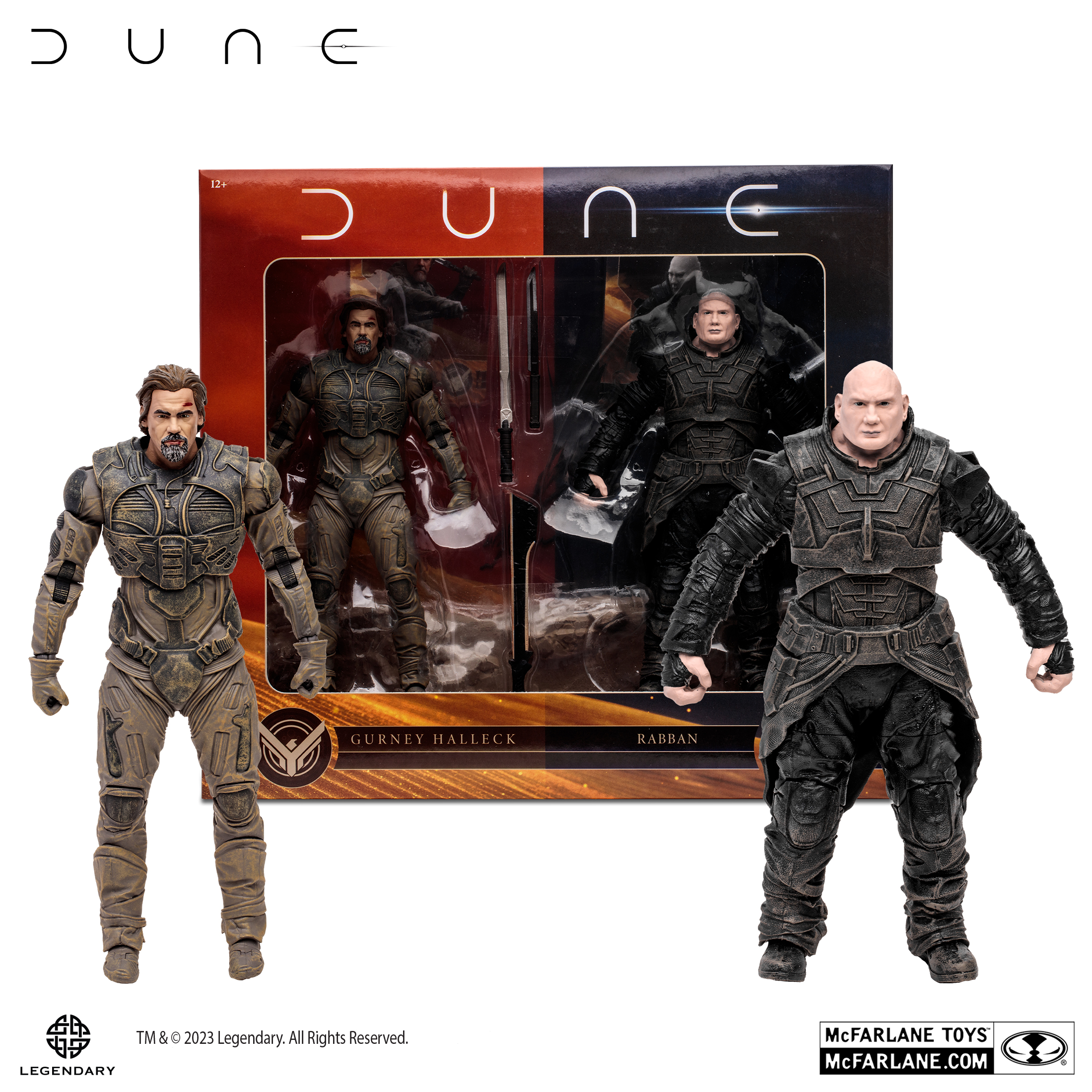 [In Stock] Gurney Halleck & Rabbam 2PK (DUNE: PART TWO)