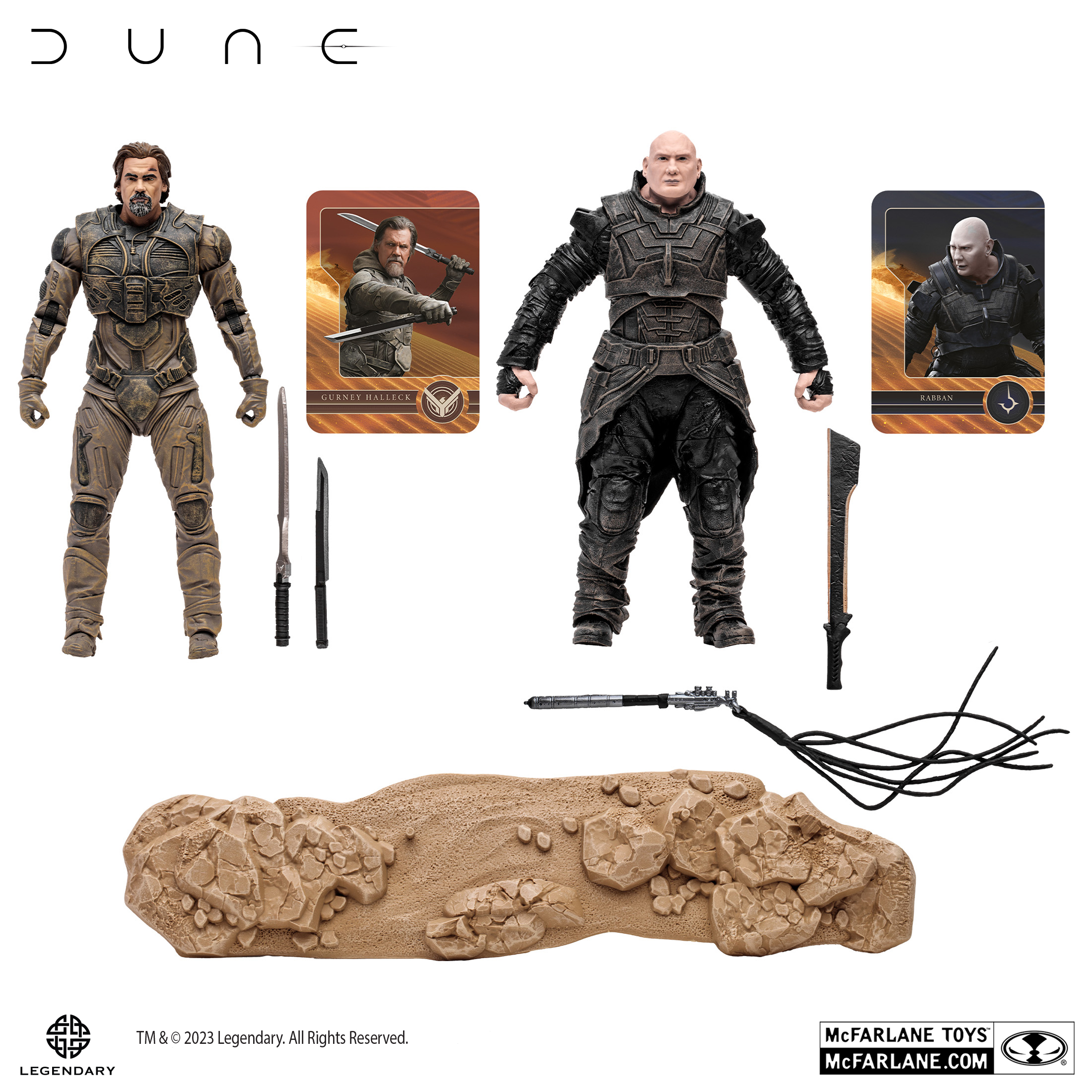 [In Stock] Gurney Halleck & Rabbam 2PK (DUNE: PART TWO)