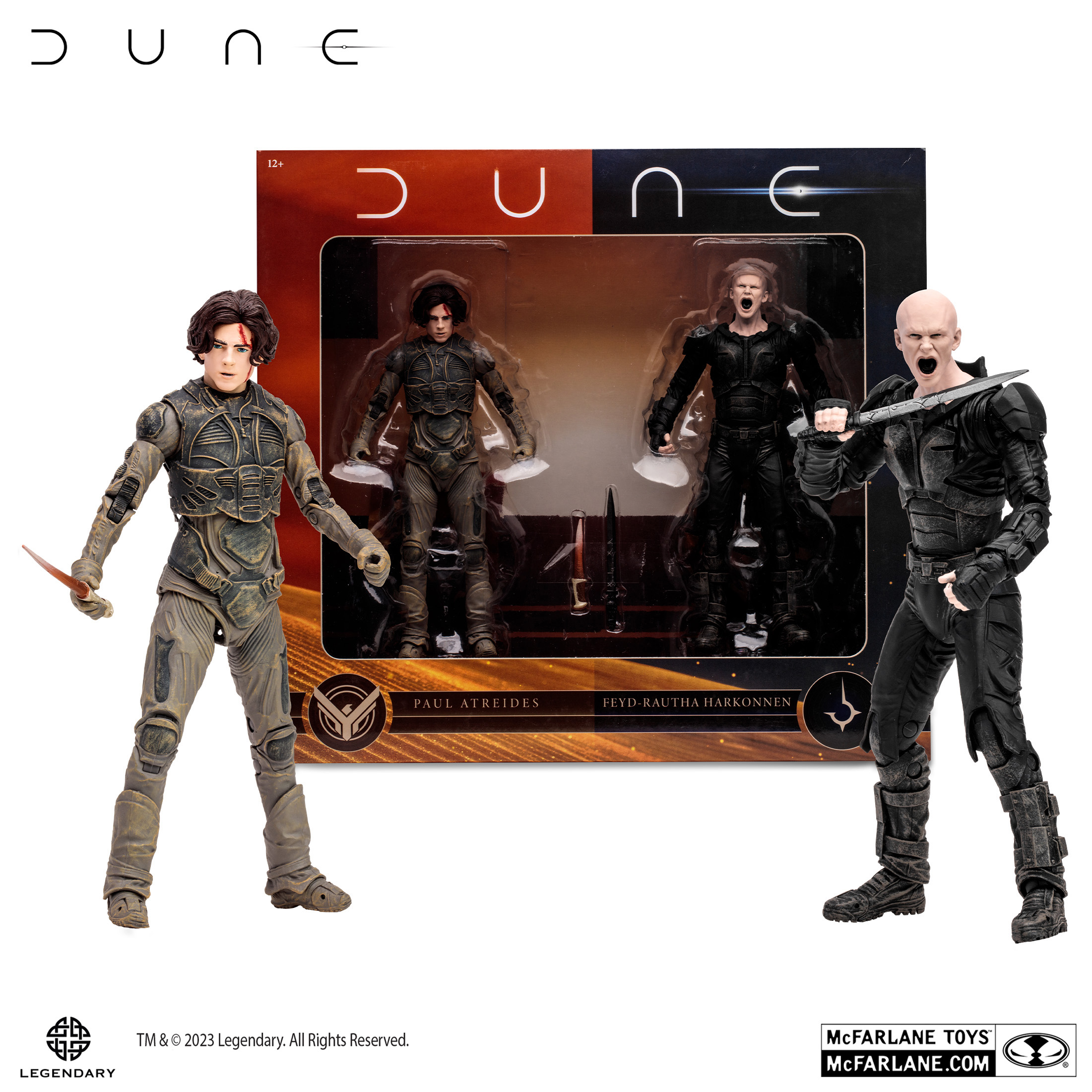 [In Stock] Paul Atreides & Feyd-Rautha Harkonnen 2PK (DUNE: PART TWO)