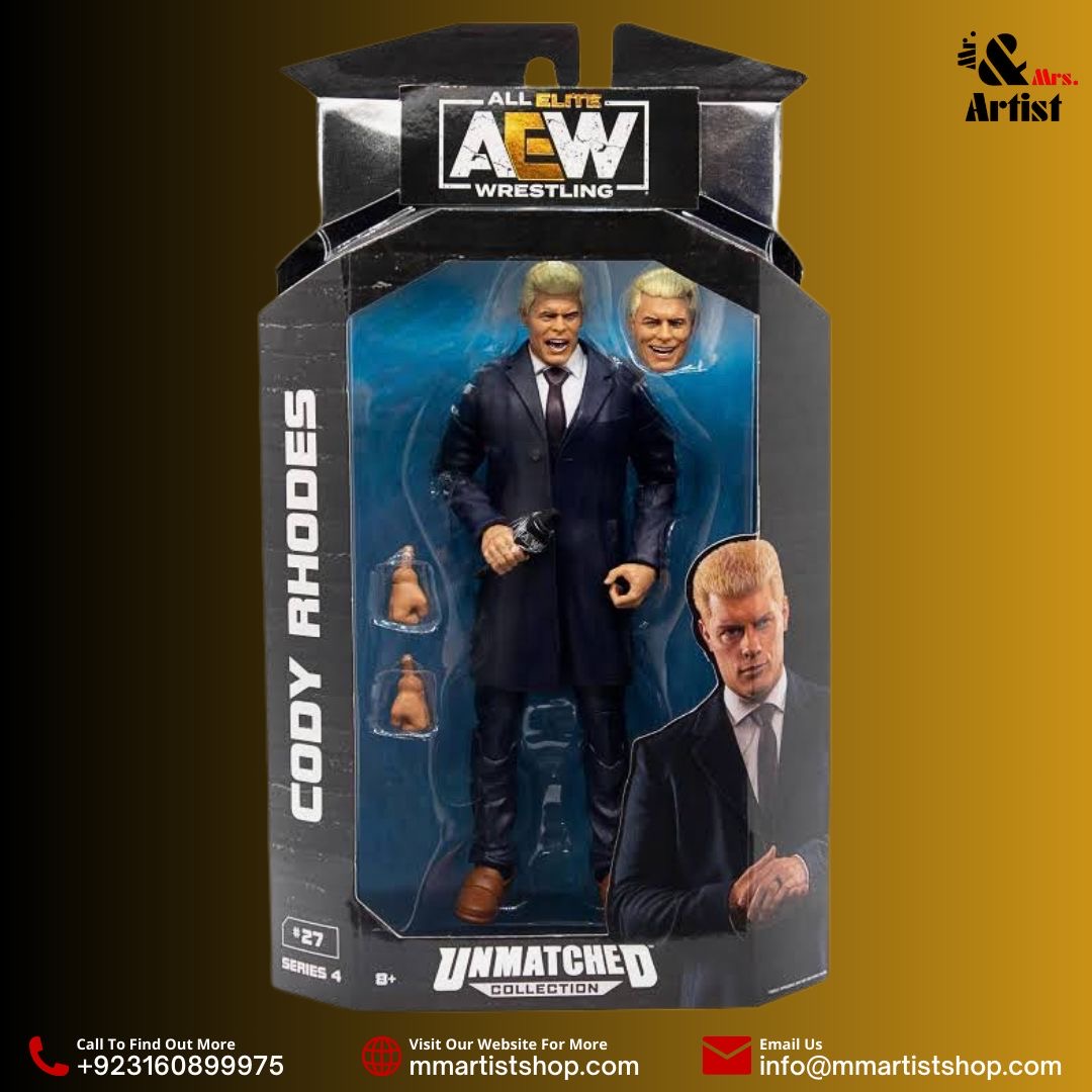 [In Stock] Cody Rhodes (Suited) - AEW Unmatched Series 4
