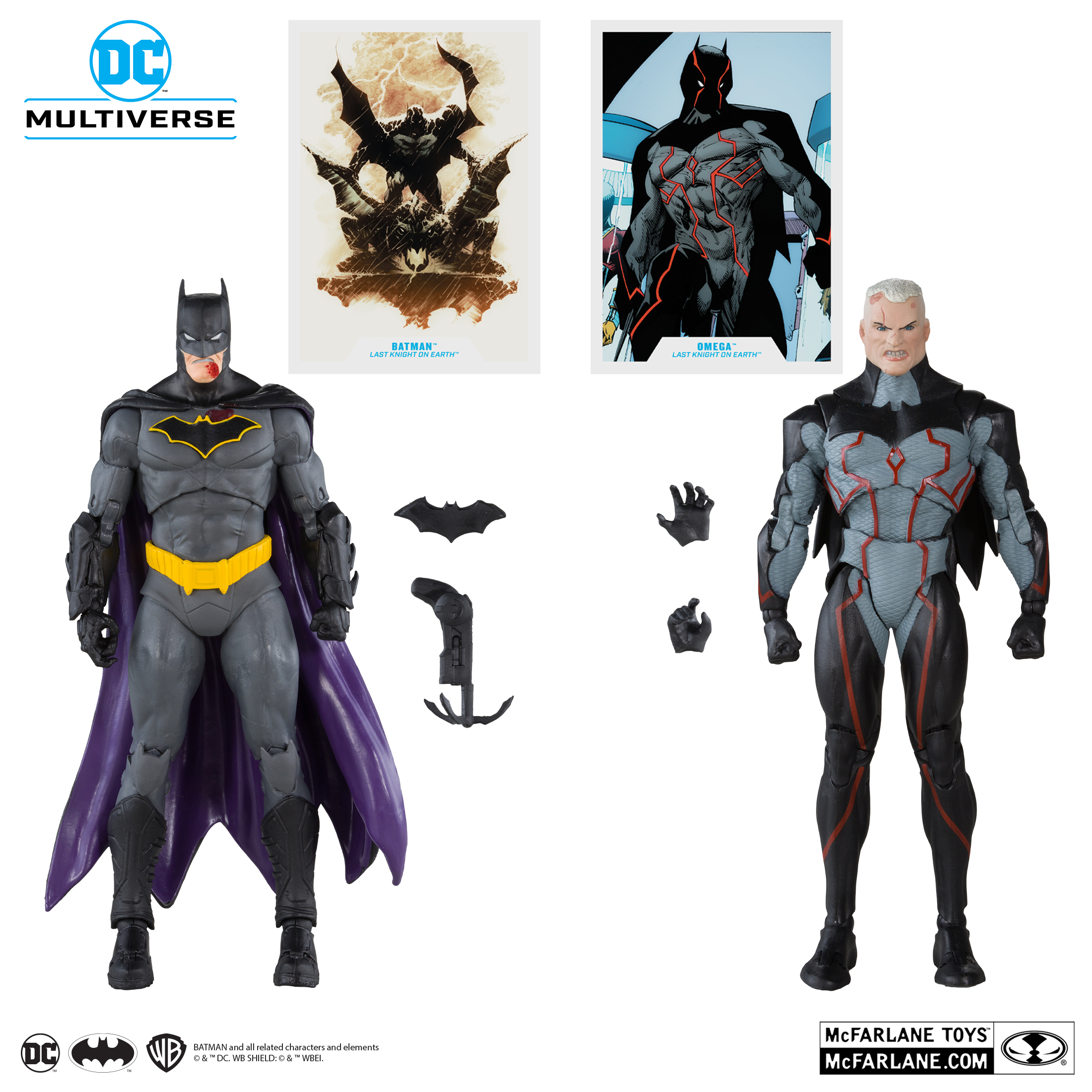 [In Stock] Omega VS Batman 2PK (GOLD LABEL)