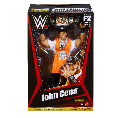 [On Order] John Cena (2 Spinner Belts) - WWE From the Vault Ringside Exclusive Series 1