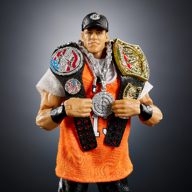[On Order] John Cena (2 Spinner Belts) - WWE From the Vault Ringside Exclusive Series 1