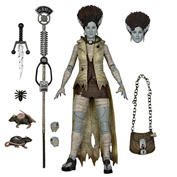 [In Stock] Universal Monsters x Teenage Mutant Ninja Turtles Ultimate April O'Neil as The Bride of Frankenstein