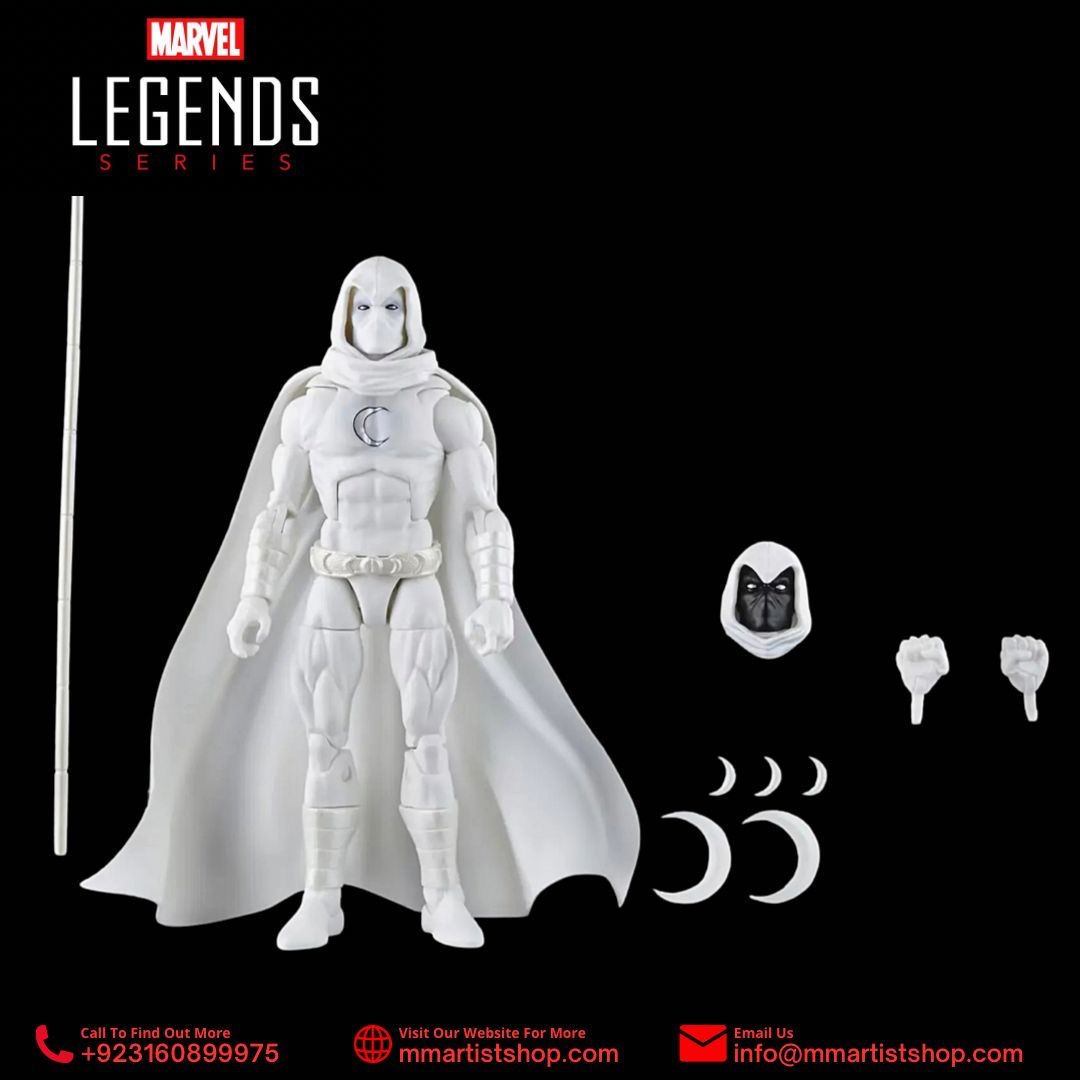 [In Stock] Moon Knight (Comic) Marvel Legends Retro Collection Moon Knight Exclusive