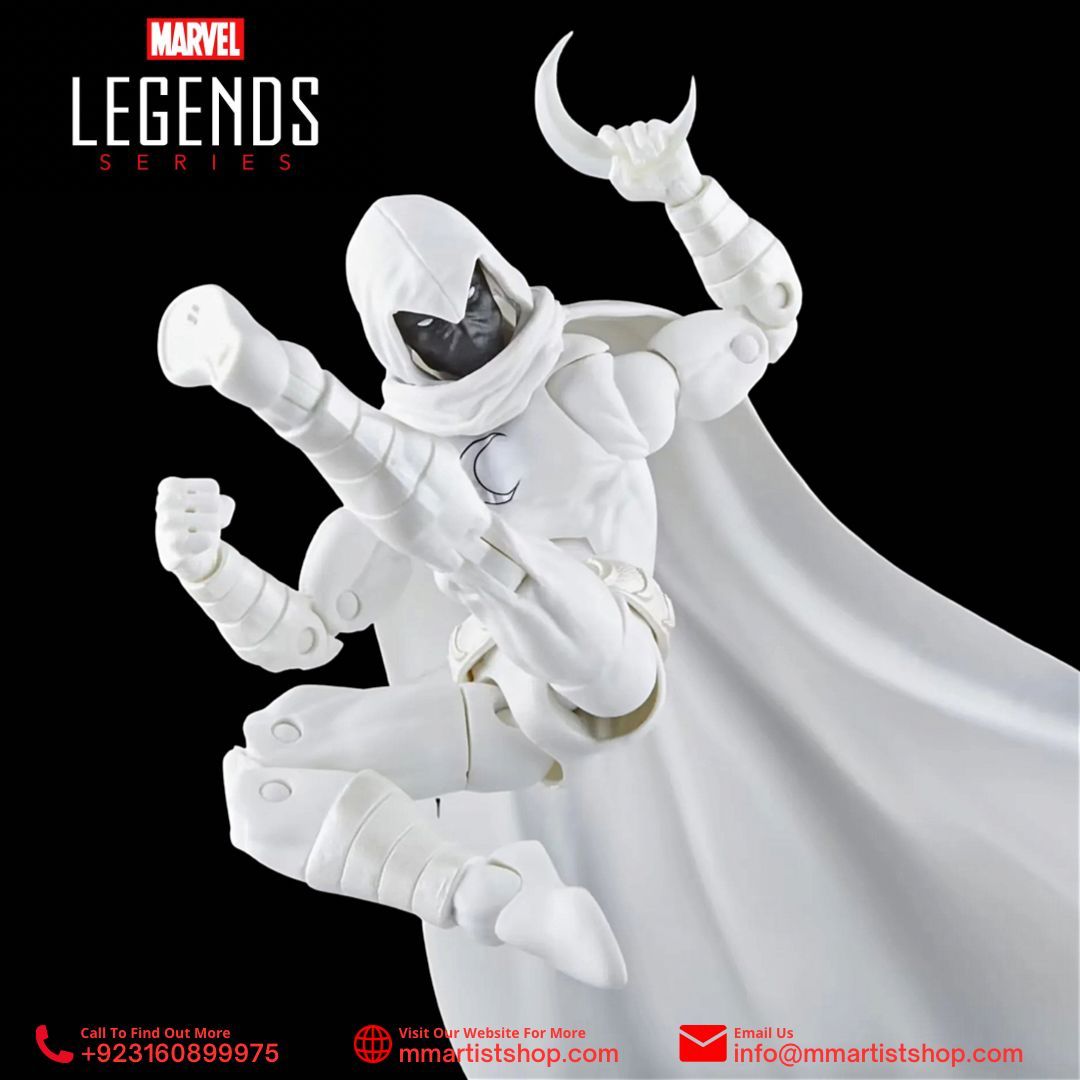 [In Stock] Moon Knight (Comic) Marvel Legends Retro Collection Moon Knight Exclusive