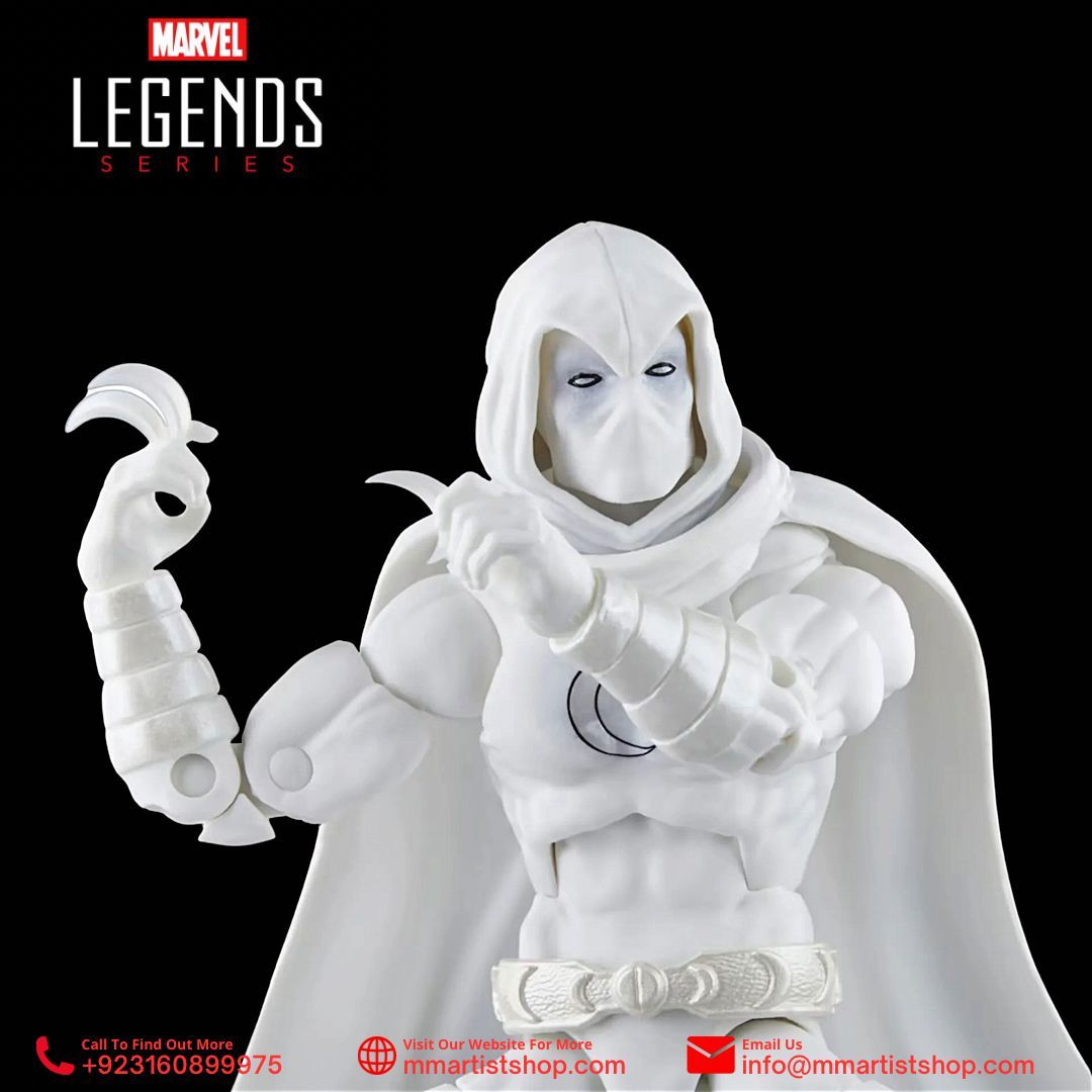 [In Stock] Moon Knight (Comic) Marvel Legends Retro Collection Moon Knight Exclusive