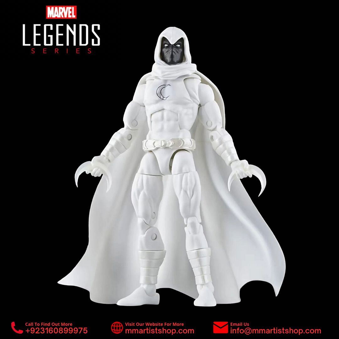 [In Stock] Moon Knight (Comic) Marvel Legends Retro Collection Moon Knight Exclusive