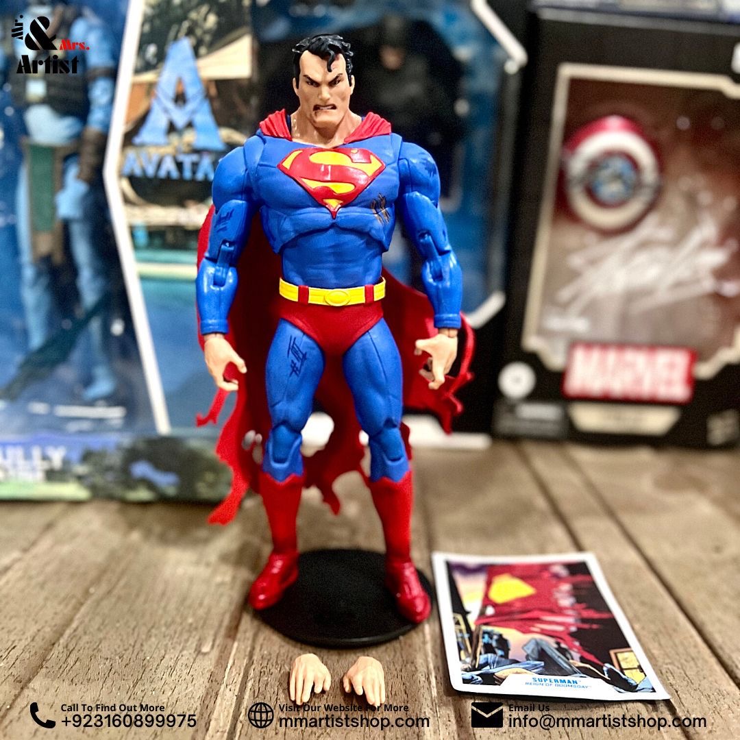 [In Stock] Battle Damaged Superman From Superman VS Doomsday (GOLD LABEL) 2-PACK