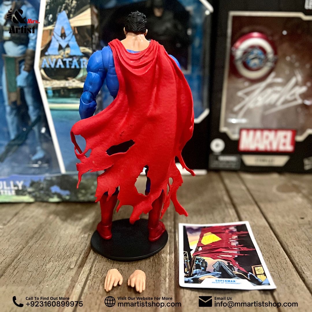 [In Stock] Battle Damaged Superman From Superman VS Doomsday (GOLD LABEL) 2-PACK