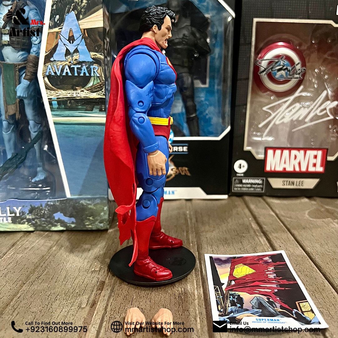 [In Stock] Battle Damaged Superman From Superman VS Doomsday (GOLD LABEL) 2-PACK