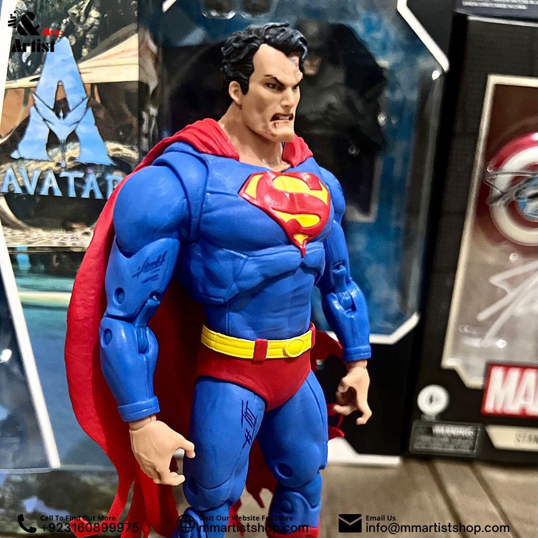 [In Stock] Battle Damaged Superman From Superman VS Doomsday (GOLD LABEL) 2-PACK